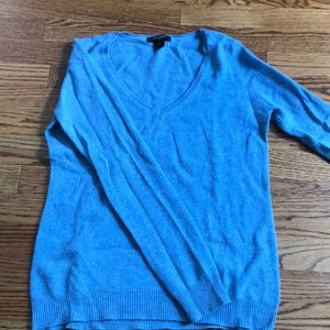 Ann Taylor Cashmere V neck sweater